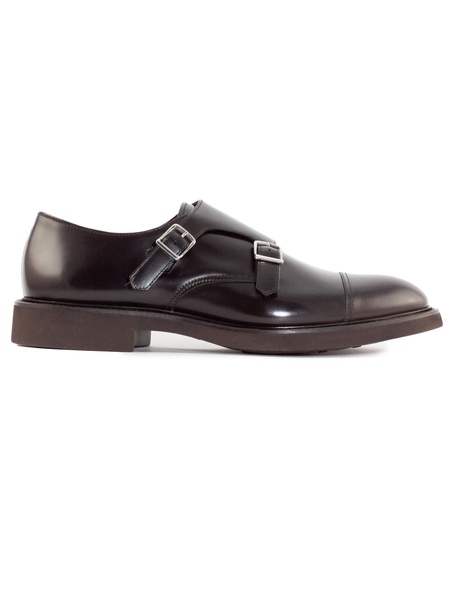 Double Buckle Cap Toe Shoes