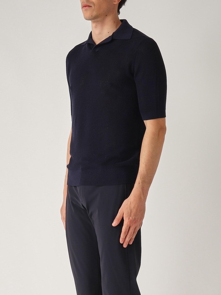 Polo Skipper Ribs Con Coste In Rilievo Polo