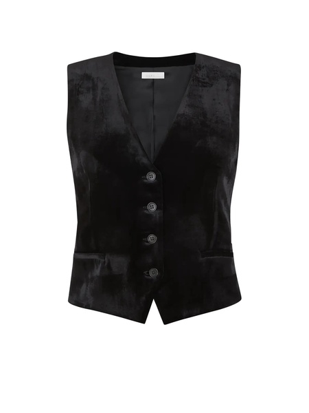 Black Velvet Waistcoat