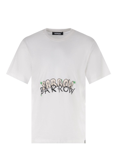 T-shirt Barrow In White Cotton