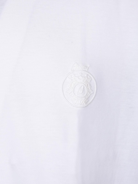 Golf Logo White Polo Shirt