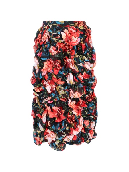 Floral Midi Skirt