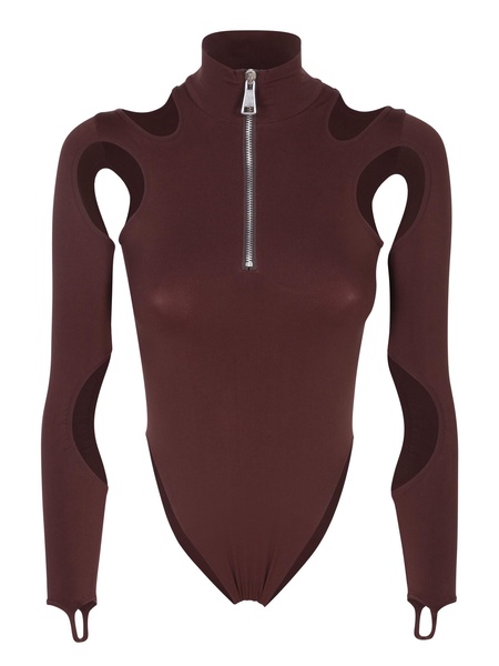 Sculpting Brown Bodysuit