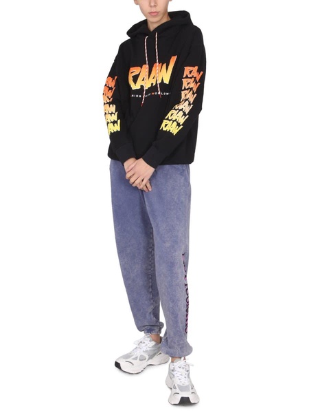 Sweatshirt With Logo Print