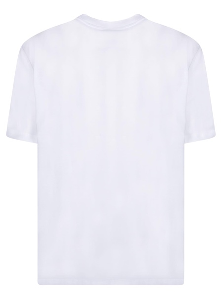Golf Logo White Polo Shirt