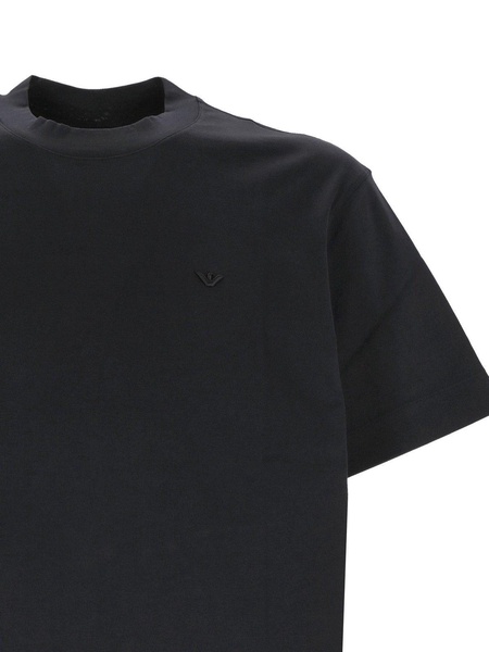 Logo-embroidered Crewneck T-shirt