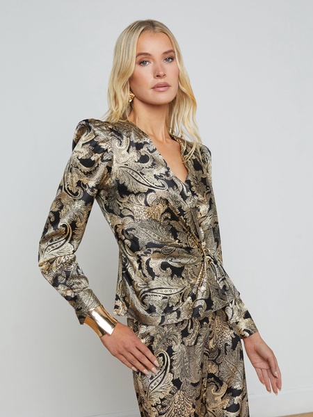 Bensen Stretch-Silk Blouse