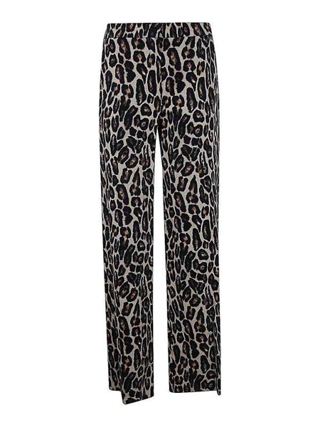 Relax Leopard Print Pants