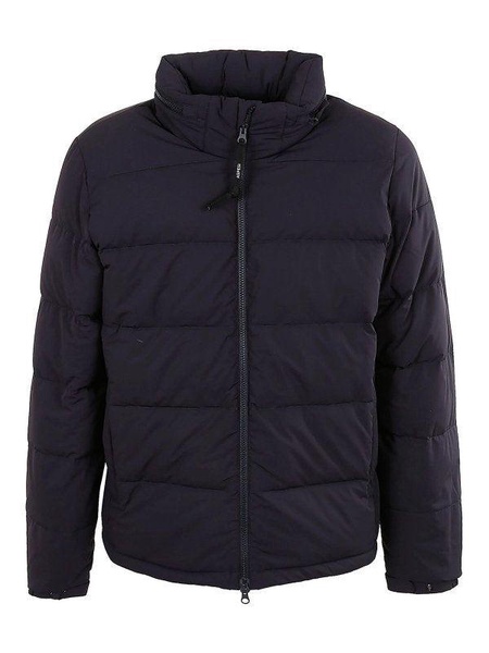 Tech fabric puffer jacket