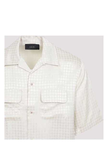 Quad Jacquard Bowling Shirt