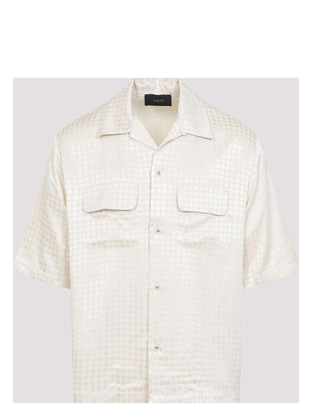 Quad Jacquard Bowling Shirt