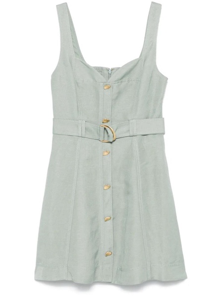 BELTED MINI DRESS