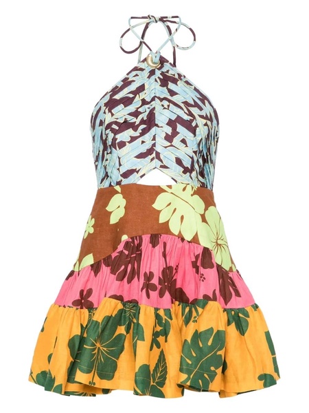 POPPY SPLICED MINI DRESS