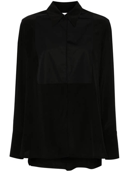 Contrast Bib Shirt