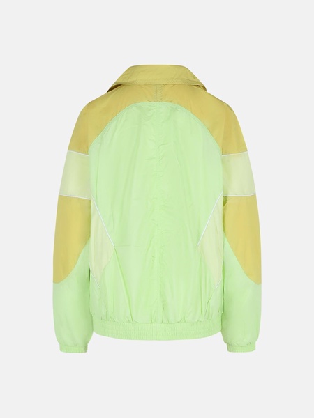 'TRACK' GREEN POLYESTER SWEATSHIRT