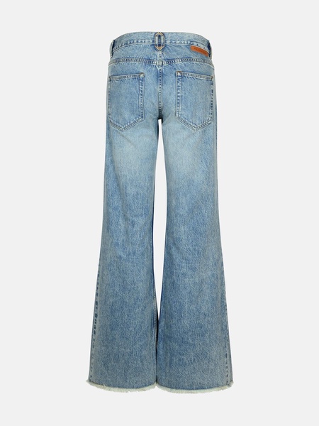 LIGHT BLUE COTTON JEANS