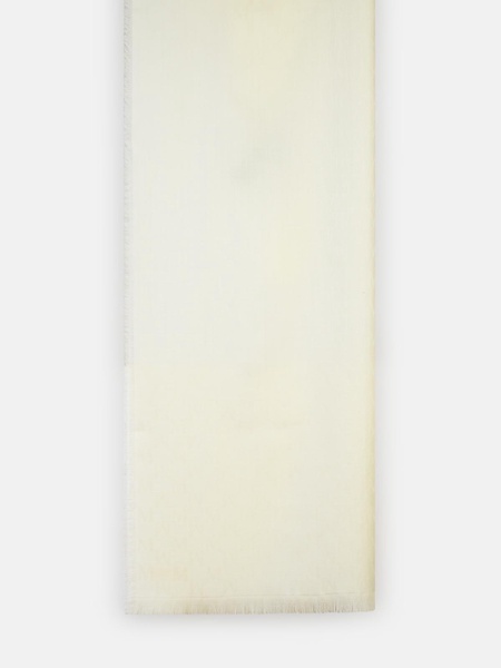 'MAGICO' WHITE WOOL SCARF