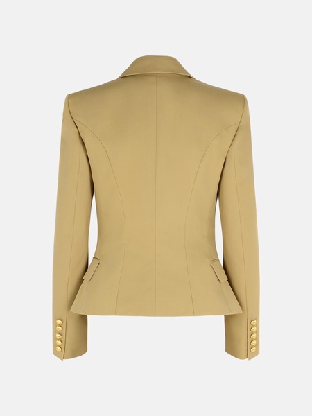 BEIGE COTTON BLAZER