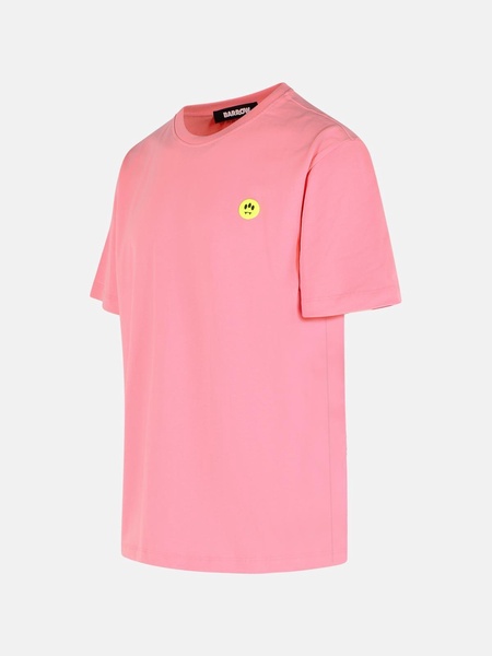 'ORSO' PINK COTTON T-SHIRT