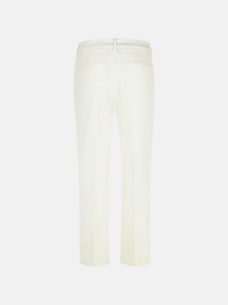 ETNA' WHITE COTTON PANTS