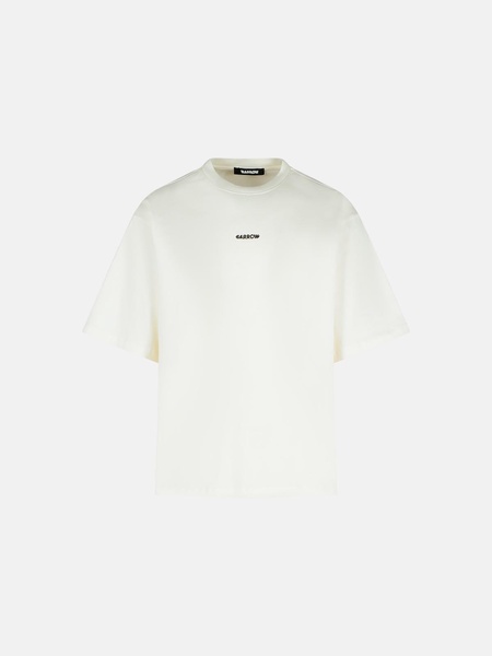 WHITE COTTON T-SHIRT