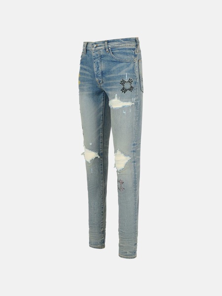 'SKINNY' LIGHT BLUE DENIM JEANS