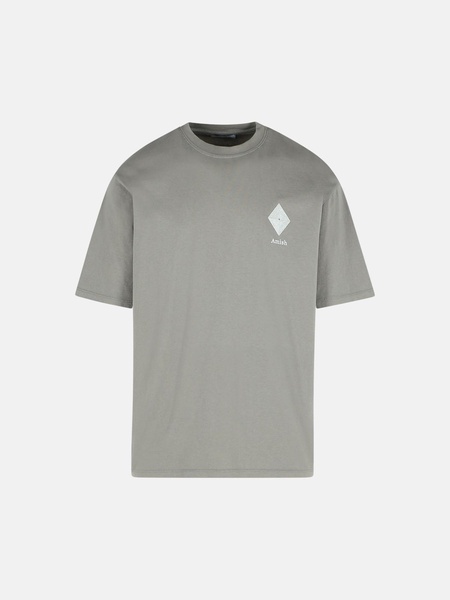 GRAY COTTON T-SHIRT