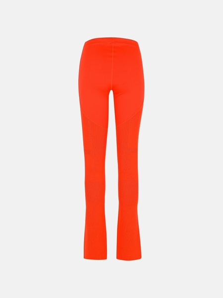 'YOGA' RED POLYESTER BLEND LEGGINGS