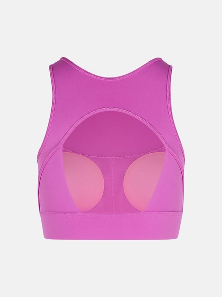 PURPLE POLYESTER TOP