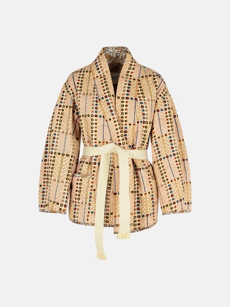 'CHANCEL' BEIGE COTTON JACKET