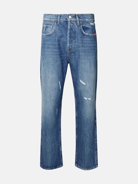 'JEREMIAH' BLUE COTTON JEANS