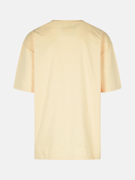 'OVER' BEIGE COTTON T-SHIRT