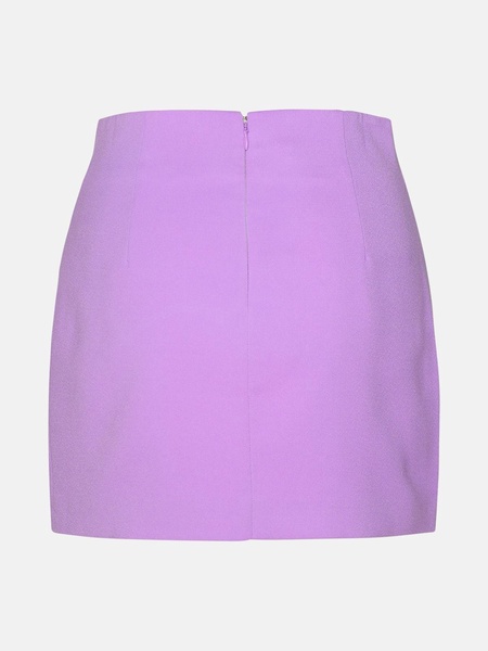 LILAC POLYESTER SKIRT