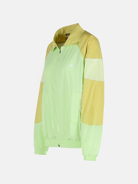 'TRACK' GREEN POLYESTER SWEATSHIRT