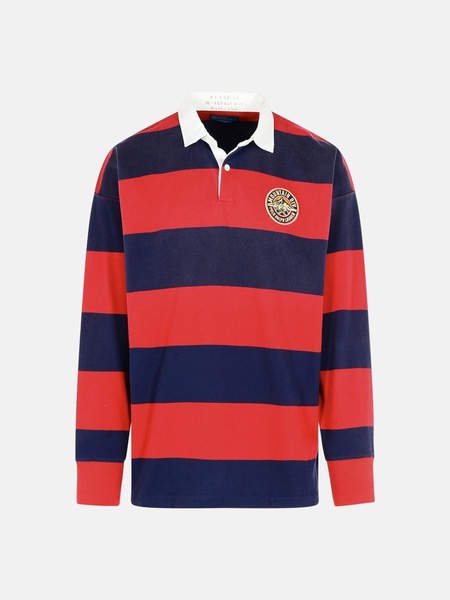 'RUGBY' MULTICOLOR COTTON POLO SHIRT