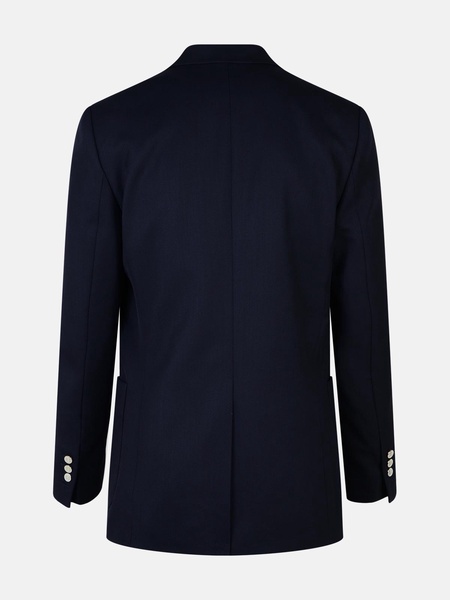 BLUE WOOL BLAZER