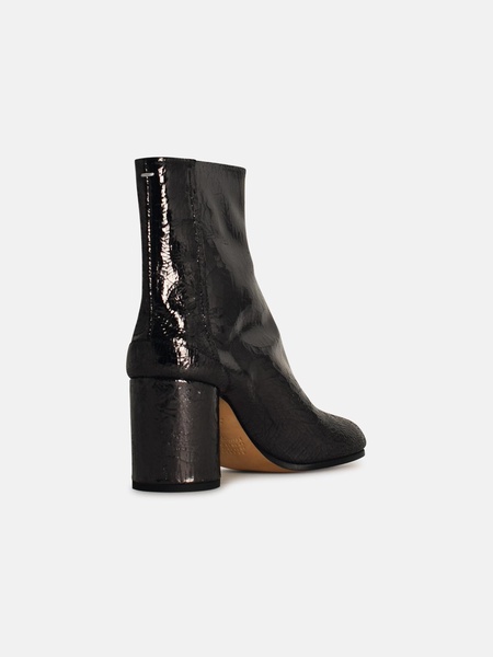 Maison Margiela Black Leather Ankle Boots