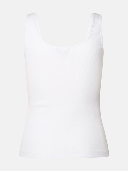 WHITE COTTON TANK TOP
