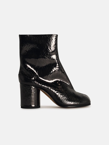 Maison Margiela Black Leather Ankle Boots