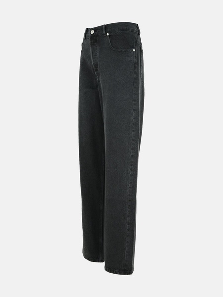 'FAIRFAX' BLACK COTTON JEANS