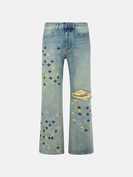 'FLARE' LIGHT BLUE DENIM JEANS