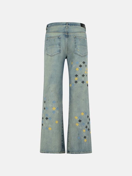 'FLARE' LIGHT BLUE DENIM JEANS