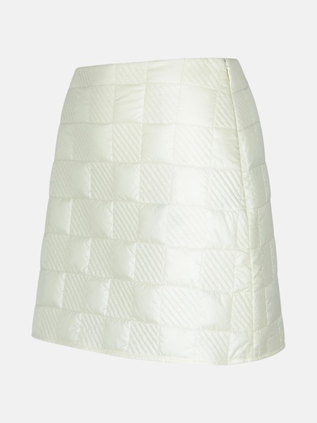 Moncler Cream Polyamide Miniskirt Women