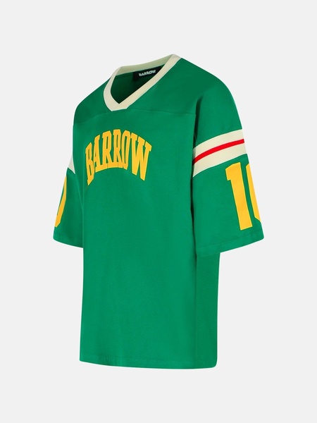 'COACH' GREEN COTTON T-SHIRT