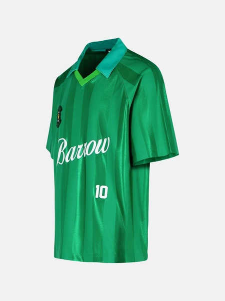 'FOOTBALL' GREEN POLYESTER T-SHIRT