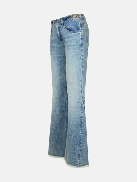 LIGHT BLUE COTTON JEANS