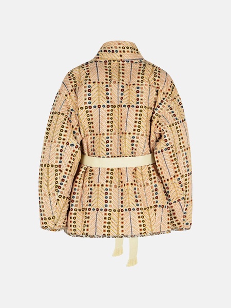 'CHANCEL' BEIGE COTTON JACKET