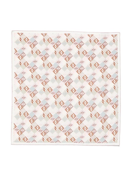 Fendi Women Micro Ff Silk Foulard