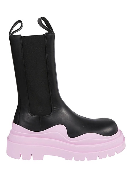 Bottega Veneta Women Bv Tire Leather Bots