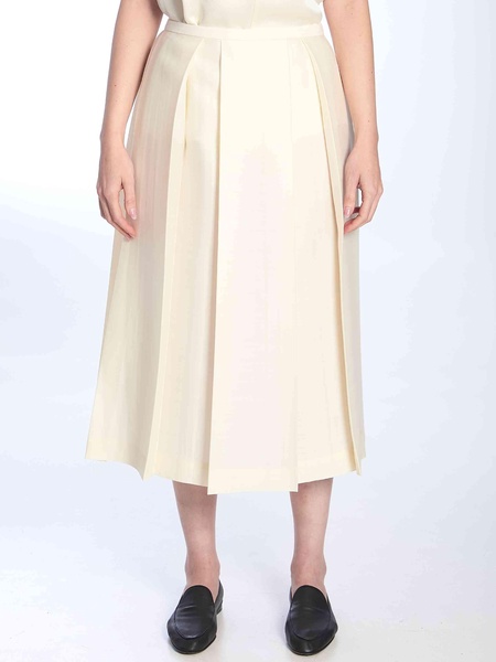 Toteme Women Ivory Skirt